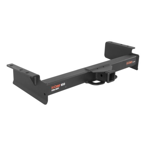 CURT Class 5 Receiver Hitch 15324 Trailer Hitch, V, 2 in. Receiver, Black, Square Tube, Cadillac, Chevy, GMC, Each