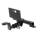 CURT Class 1 Receiver Hitch 114993 Trailer Hitch, I, 1/4 in. Receiver, Black Powdercoated, Infiniti, Each thumbnail 2