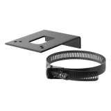 CURT Trailer Wire Connector Brackets 57204 Mounting Bracket, 4, 5, 6-pole Socket, Steel, Black, Each thumbnail 1