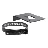 CURT Trailer Wire Connector Brackets 57204 Mounting Bracket, 4, 5, 6-pole Socket, Steel, Black, Each thumbnail 2