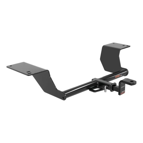CURT Class 2 Receiver Hitch 121073 Trailer Hitch, 2, 1-1/4 in. Receiver, Ball Mount, Black, Toyota, Each