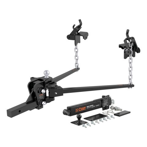 CURT Trunnion Bar Weight Distribution Hitches 17322 Hitch, Trunnion, 1,000 lbs. Tongue Weight, 10,000 lbs. Gross Trailer Weight, Kit thumbnail 3