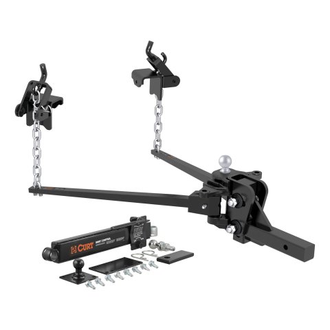 CURT Trunnion Bar Weight Distribution Hitches 17322 Hitch, Trunnion, 1,000 lbs. Tongue Weight, 10,000 lbs. Gross Trailer Weight, Kit thumbnail 4