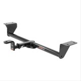 CURT Class 1 Receiver Hitch 116043 Trailer Hitch, I, 1/4 in. Receiver, Black Powdercoated, Honda, Each thumbnail 1
