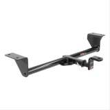 CURT Class 1 Receiver Hitch 116043 Trailer Hitch, I, 1/4 in. Receiver, Black Powdercoated, Honda, Each thumbnail 2
