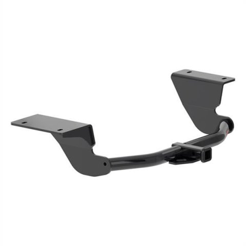 CURT Class 1 Receiver Hitch 11540 Hitch, Rear, 1, 1/4 in. Square, 200 lb. Max Tongue, 2,000 lb. Max Trailer, Round Tube Welded, Black Powdercoated, VW, Each thumbnail 3