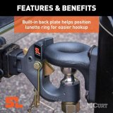 Curt Manufacturing Tow Hooks and Covers 48407 Hitch, SecureLatch Hitch thumbnail 4