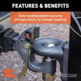 Curt Manufacturing Tow Hooks and Covers 48407 Hitch, SecureLatch Hitch thumbnail 5