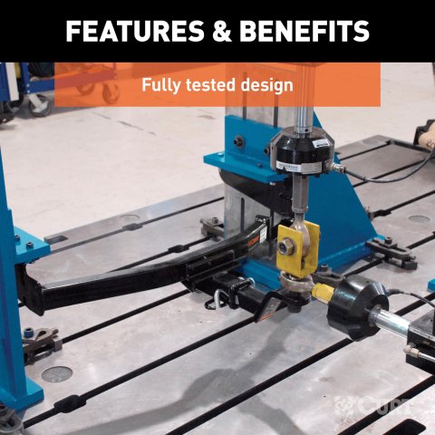 CURT Class 1 Receiver Hitch 115993 Hitches, I Trailer Hitch, 1/4 in. Receiver, Includes 3/4 in. Ball Mount, Square Tube Welded, Black Powdercoated, Mazda CX-30, Kit thumbnail 3