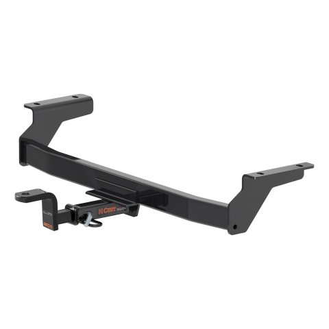 CURT Class 1 Receiver Hitch 115993 Hitches, I Trailer Hitch, 1/4 in. Receiver, Includes 3/4 in. Ball Mount, Square Tube Welded, Black Powdercoated, Mazda CX-30, Kit thumbnail 9