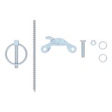 CURT Replacement Q-Series Fifth Wheel Handle Lock Hardware 19224 Hitch Components, Hardware, Kit thumbnail 2
