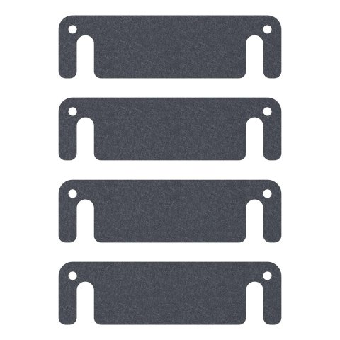 CURT Replacement Q20 Fifth Wheel Leg Spacers 19225 Hitch Components, Spacers, Set of 4