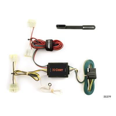 CURT Custom Wiring Connector Harnesses for 1989-1995 PICKUP, 1995-2004 TACOMA - 55379 Vehicle Towing Harness Adapter, T-Connector, 3-Wire System, Converter, Toyota, Each thumbnail 1