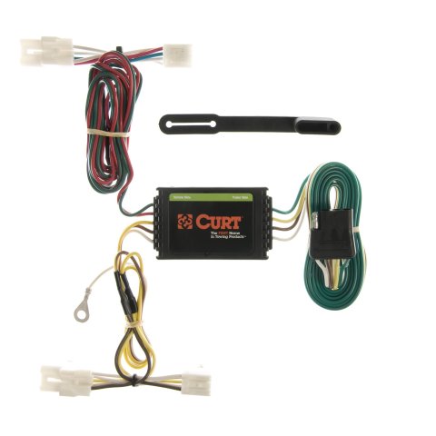CURT Custom Wiring Connector Harnesses for 2002-2005 SEDONA - 55309 Vehicle Towing Harness Adapter, T-Connector, 3-Wire System, Converter, Kia, Each thumbnail 1