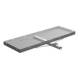 CURT Bolt-Together Cargo Carriers 18100 Holder, Receiver Mounted, Aluminum, Natural, 2 in. Square Folding Shank, 500 lbs. Capacity, Each thumbnail 2