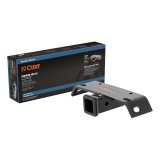CURT Step Bumper Hitches 19031 Trailer Hitch, Bumper, V-5 Rated, Black, 2 in. Square Receiver, 10-1/2 in. Bolt Pattern, Universal, Each thumbnail 4