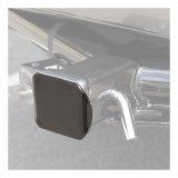 CURT Hitch Tube Covers 22181 Receiver Cover, 2 in. x 2 in., Plastic thumbnail 1