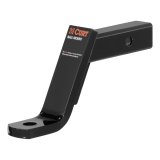 CURT Powdercoated Ball Mounts 45070 Receiver Hitch Mount, Black, 2 in. Square, 6 in. Drop, 4 in. Rise, 9.25 in. Length, Each thumbnail 2