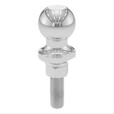 CURT Hitch Balls 40016 Ball, Chrome, 1 7/8 in. Ball, 0.750 in. Diameter Shank, 3 in. Length Shank, 2,000 lbs., Each thumbnail 1