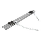 CURT Safety Chain Anchors 16000 Bracket, Steel, Black Powdercoated, Clevis Pin, Pair thumbnail 4