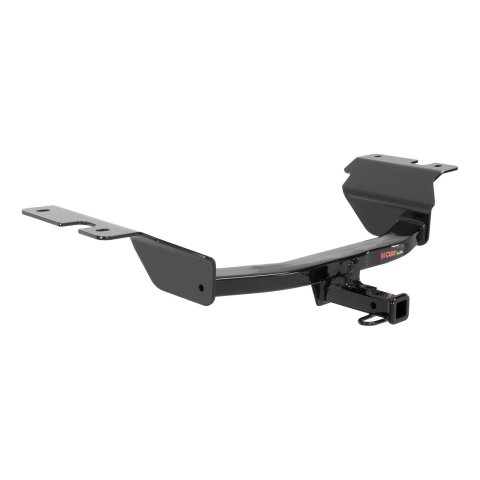 CURT Class 1 Receiver Hitch 11281 Trailer Hitch, I, 1/4 in. Receiver, Black Powdercoated, Dodge, Each thumbnail 2