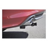 CURT Class 1 Receiver Hitch 111973 Trailer Hitch, I, 1/4 in. Receiver, Black Powdercoated, Audi, Each thumbnail 1