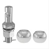 CURT Switch Balls 42178 Ball, Trailer Hitch, Steel, Chrome, 1.0 in. Shank, 1 7/8 in./2.0 in. Ball, Kit thumbnail 1
