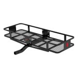 CURT Basket-Style Cargo Carriers 18150 Carrier, Receiver Hitch Mount, Steel, Black Powdercoated, 500 lb. Capacity, 60 in. x 20 in., Each thumbnail 1