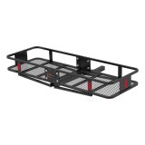 CURT Basket-Style Cargo Carriers 18150 Carrier, Receiver Hitch Mount, Steel, Black Powdercoated, 500 lb. Capacity, 60 in. x 20 in., Each thumbnail 2