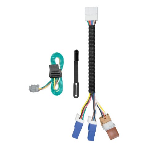 CURT Custom Wiring Connector Harnesses 56225 Adapter, Vehicle Towing Harness, T-Connector, Nissan, Suzuki, Each thumbnail 1