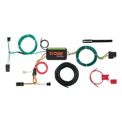 CURT Custom Wiring Connector Harnesses for 2012-2015 CAPTIVA SPORT - 56257 Adapter, Vehicle Towing Harness, T-Connector, Chevy, Each thumbnail 1