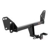 CURT Class 1 Receiver Hitch 119003 Hitch, I, 1/4 in. Receiver, Square Tube Welded, Black Powdercoated, with Old-Style Ball Mount, Cadillac, Chevrolet, Each thumbnail 2
