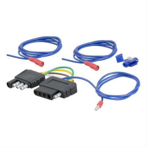 Curt Manufacturing Trailer Wiring Harnesses 57187 5-WAY FLAT TO 4-WAY FLAT ADAPTER