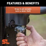 Curt Manufacturing Tow Hooks and Covers 48661 Ring, SecureLatch Ring thumbnail 5