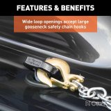Curt Manufacturing - Trailer Safety Chain Hooks for 2013-2025 2500, 3500 60698 Hitch Hook thumbnail 5
