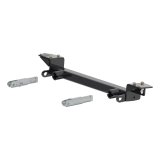 CURT Custom Tow Bar Base Plates for 2005-2007 LIBERTY - 70128 Adapter Bracket, Plate, Steel, Black Powdercoated, Jeep, Kit thumbnail 1