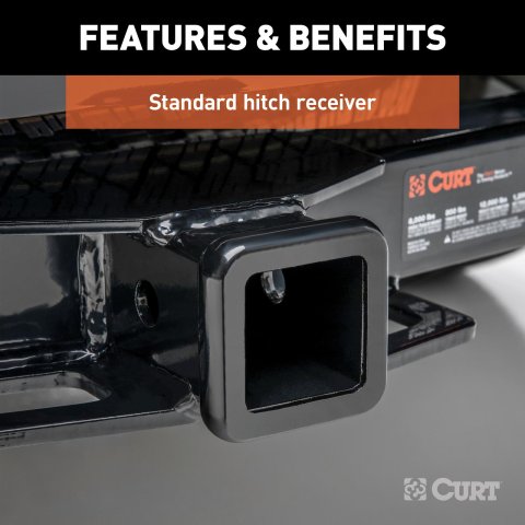 Curt Manufacturing - Receiver Hitches for 2022-2025 GRAND CHEROKEE, 2021-2025 CHEROKEE L 13525 Class 3 Hitch thumbnail 3