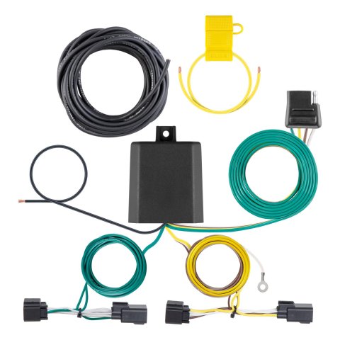 CURT Custom Wiring Connector Harnesses for 2023-2025 TELLURIDE - 56501 Trailer Wire Connector, T-Connector, 4-Way Flat, Kia, Each thumbnail 4