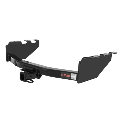 CURT Class 4 Receiver Hitch 14301 Trailer Hitch, IV, 2 in. Receiver, Black, Square Tube, Chevy, GMC, Each thumbnail 1