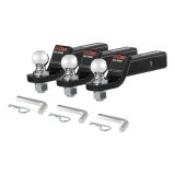 CURT Ready-Tow Ball Mounts 45037 Receiver Hitch Mount, Loaded Mount, 2 in. Drop, Set of 3 thumbnail 1