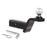 CURT Fusion Mount Ball Mounts 45155 Receiver Hitch Mount, Mount, 4 in. Rise, 2 in. Ball, Each thumbnail 2