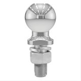 CURT Hitch Balls 40007 Ball, Chrome, 2 5/16 in. Ball, 1 in. Diameter Shank, 2.250 in. Length Shank, 10,000 lbs., Each thumbnail 2