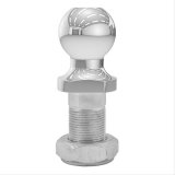 CURT Hitch Balls 48810 Ball, Chrome, 1 7/8 in. Ball, 1.250 in. Diameter Shank, Pintle Ball Replacement, 6,000 lbs., Each thumbnail 3