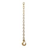 CURT Safety Chain Assemblies 80316 Chain, Steel, Zinc Plated, 24,000 lb. Break Force, 35 in. Length, Clevis Hook Ends, Each thumbnail 1