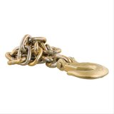 CURT Safety Chain Assemblies 80316 Chain, Steel, Zinc Plated, 24,000 lb. Break Force, 35 in. Length, Clevis Hook Ends, Each thumbnail 2