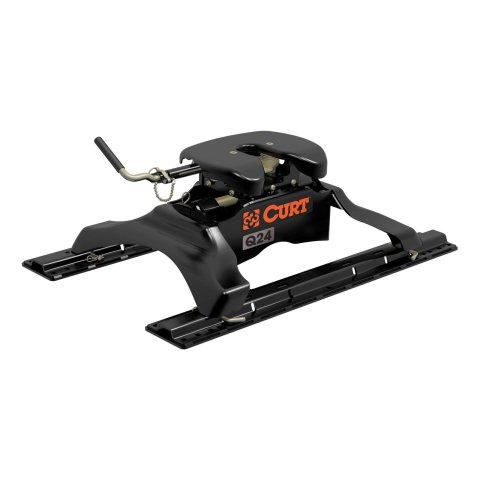 CURT Q24 Fifth Wheel Trailer Hitches 16246 Hitch, Wheel, Q24, Carbide Powdercoated, Kit