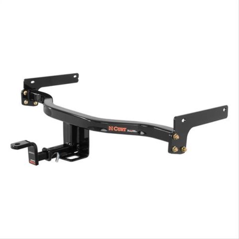 CURT Class 2 Receiver Hitch 120963 Trailer Hitch, II, 1 1/4 in. Receiver, Black Powdercoated, Lincoln, Each thumbnail 1