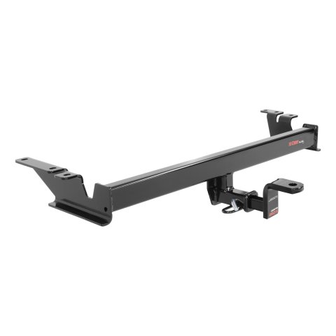 CURT Class 1 Receiver Hitch 114333 Hitch, I, 1/4 in. Receiver, Square Tube Welded, Black Powdercoated, with Old-Style Ball Mount, Chevrolet, Spark, Each thumbnail 2