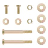 CURT Pintle Mount Bolt Kits 48621 Receiver Hitch Components, Channel-Style Lunette Eye Hardware, Kit thumbnail 1