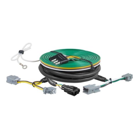 Curt Manufacturing - Trailer Wiring Harnesses for 2014-2019 FIESTA 58977 Connector Kit, Custom Towed-Vehicle RV Harness thumbnail 1